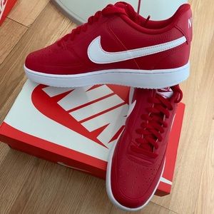 Nike court vision low red